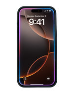 Stylish Durability Acrylic Corrugated Lines Skin Feel Case For iPhone 16 Pro Max