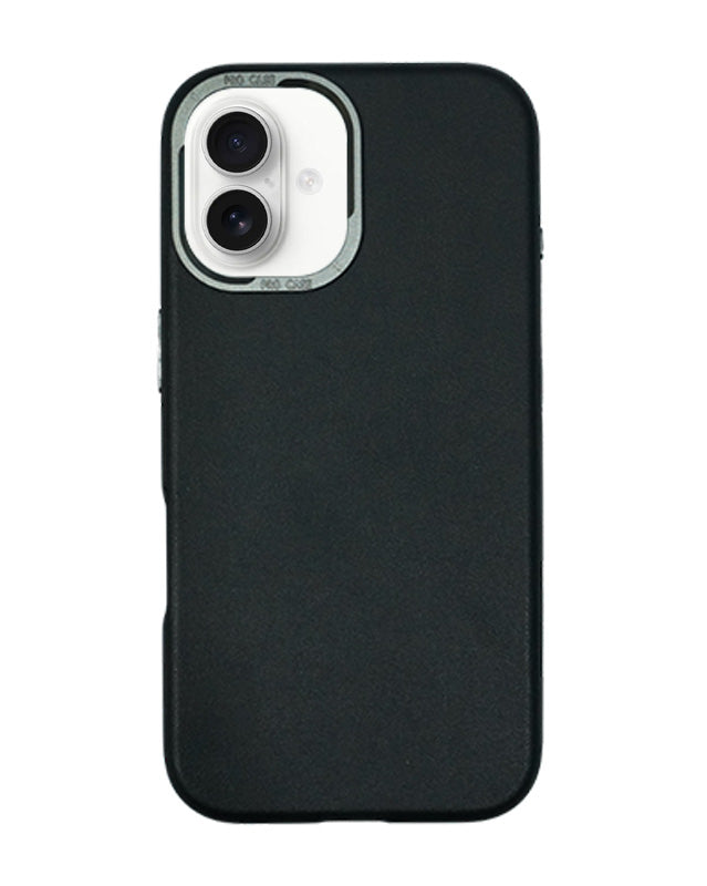 Luxury Leather MagSafe Case with Smooth Texture for iPhone