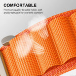 Alpine Nylon Loop Band with Metal G-Hook for iWatch 49mm (Ultra 2/Ultra), 45mm, 44mm, 42mm (Series 10/9/8/7/6/5/4/3/2/1/SE) – Adjustable & Secure Fit