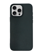 Luxury Leather Style Premium Silicone Elegant Case for iPhone 16 Pro Max
