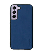 Premium Vintage Leather-Look Elegant Protection Case for Samsung S22