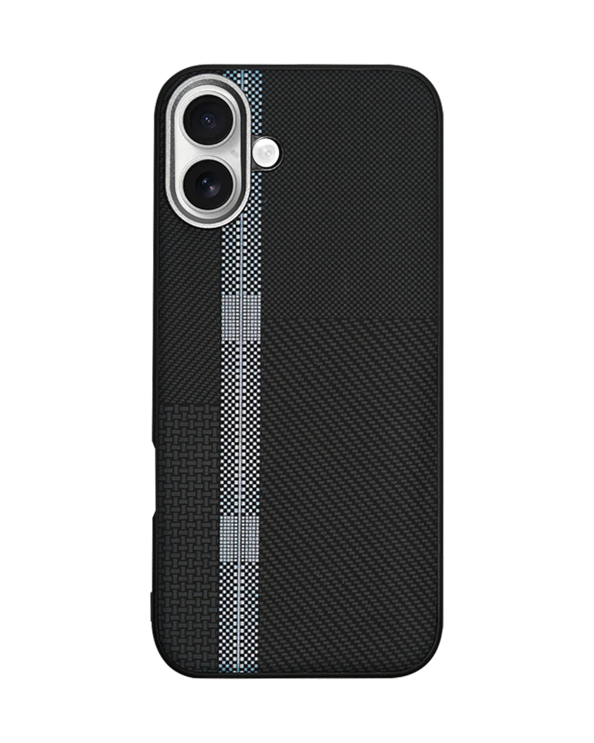 Carbon Fiber Texture Anti-Fall Protective Case for iPhone 16