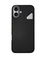 Premium Leather Heat Dissipation Protective Case for iPhone 16 Plus