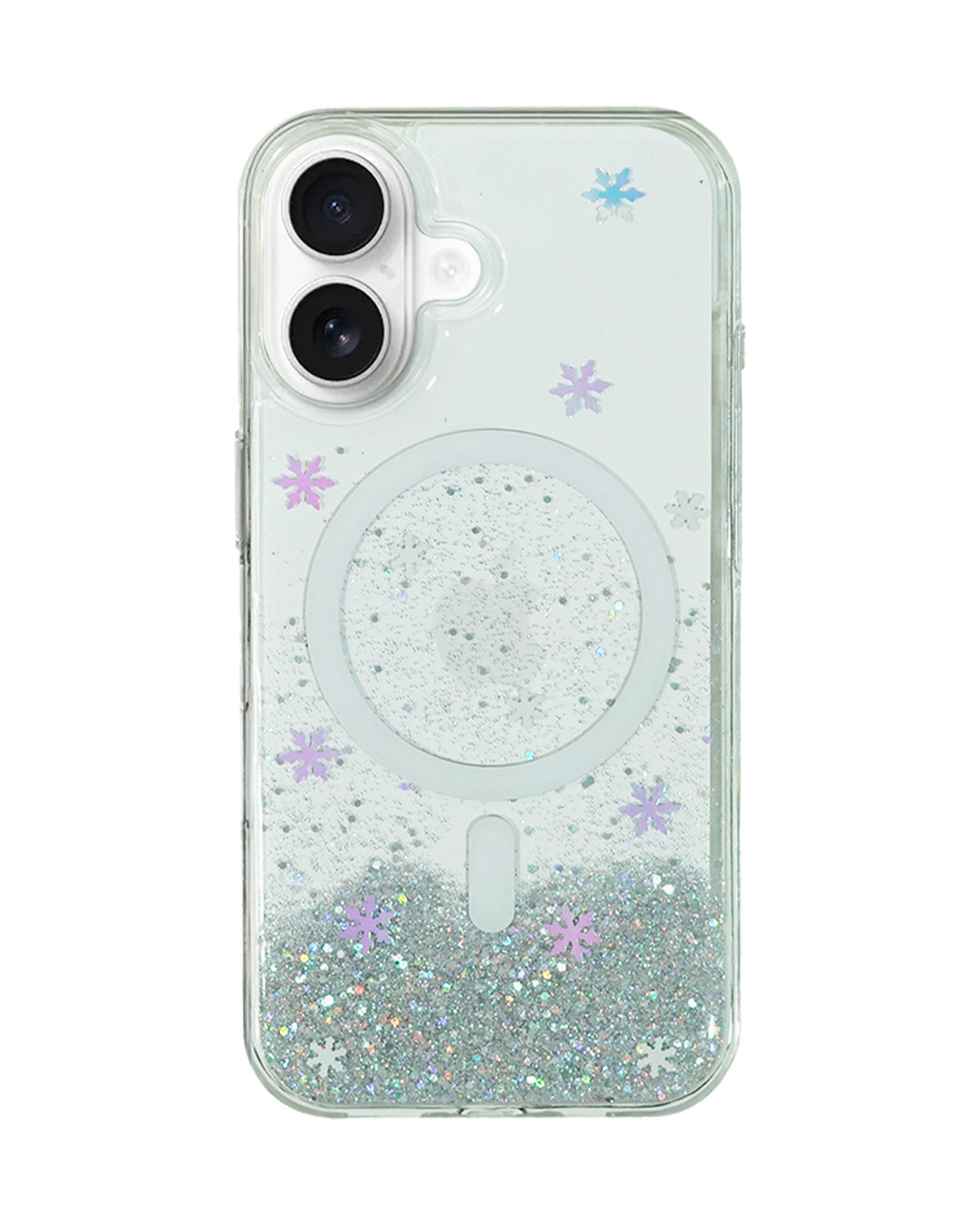 Gradient Glitter Sparkling MagSafe Compatible Protective Case for iPhone 16 Plus