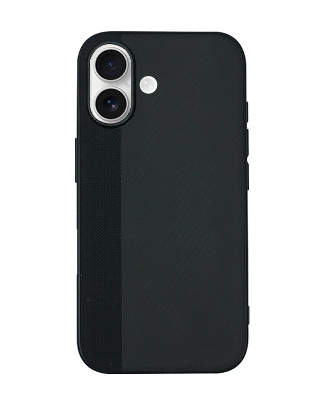 Premium Carbon Leather Stylish Protection Case for iPhone 16 Plus