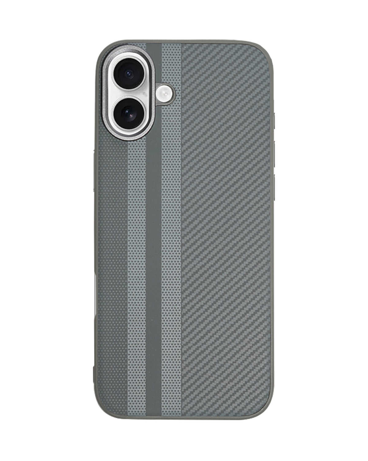 Carbon Fiber Texture Anti-Fall Protective Case for iPhone 16