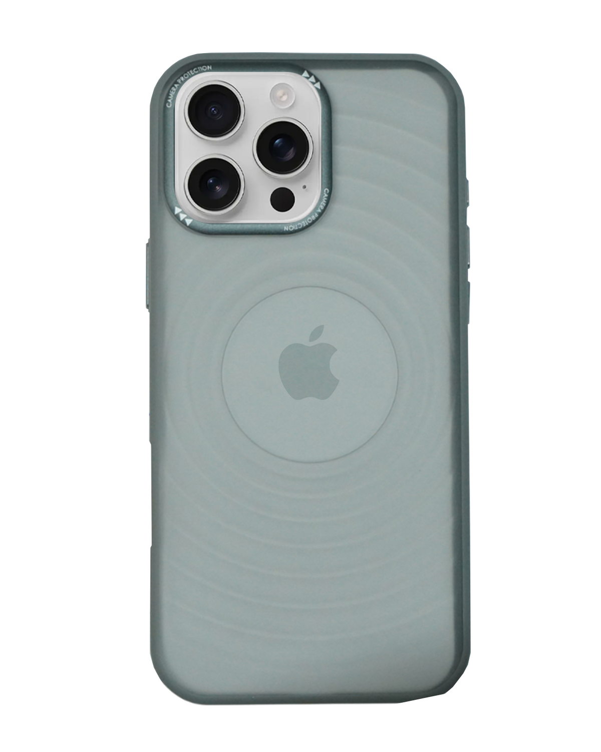 Stylish Durability Acrylic Corrugated Lines Skin Feel Case For iPhone 16 Pro Max