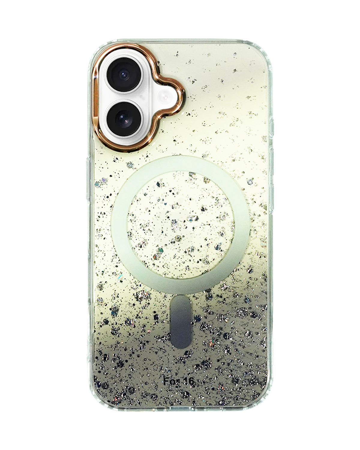 Gradient Glitter Sparkling MagSafe Compatible Protective Case for iPhone 16 Plus