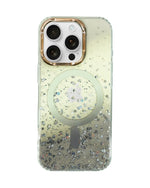 Gradient Glitter Sparkling MagSafe Compatible Protective Case for iPhone 16 Pro Max