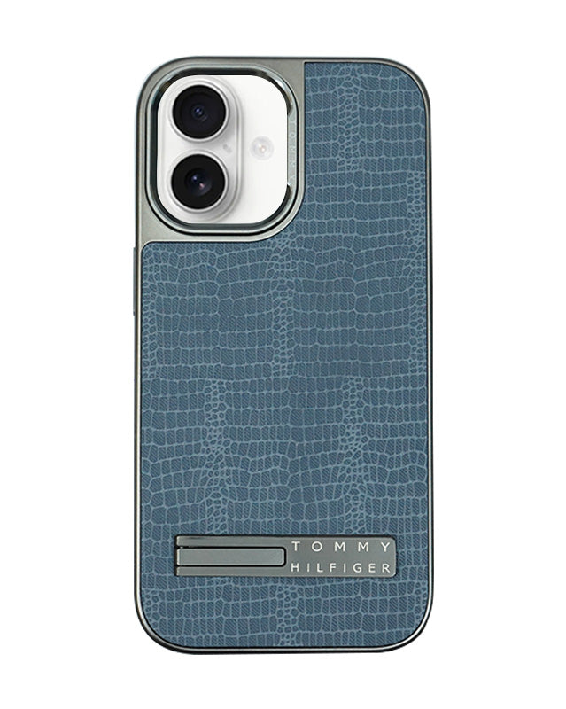 Tommy Hilfiger Premium Protection and Timeless Elegance Leather Case for iPhone