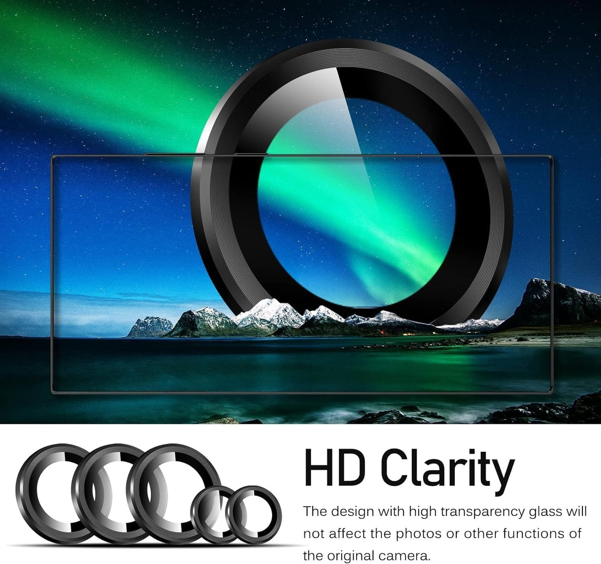 Premium Camera Lens Protector for Samsung Galaxy S24/S25 Ultra