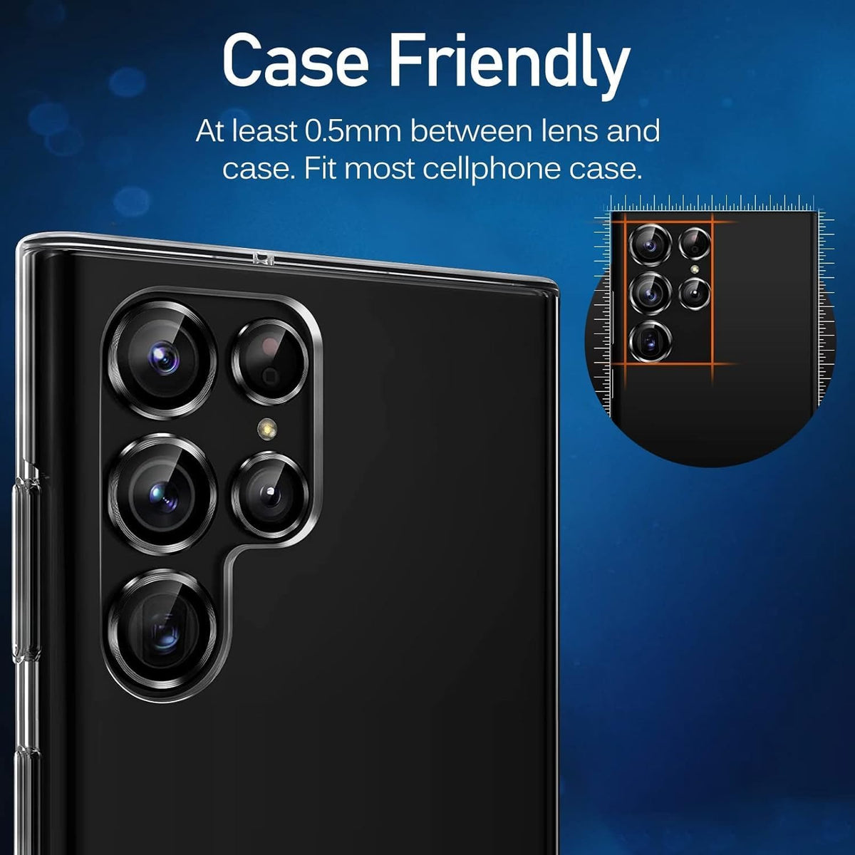 Premium Camera Lens Protector for Samsung Galaxy S24/S25 Ultra
