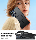 Matte Finish MagSafe Slim & Stylish Case for Samsung Galaxy S25 Ultra