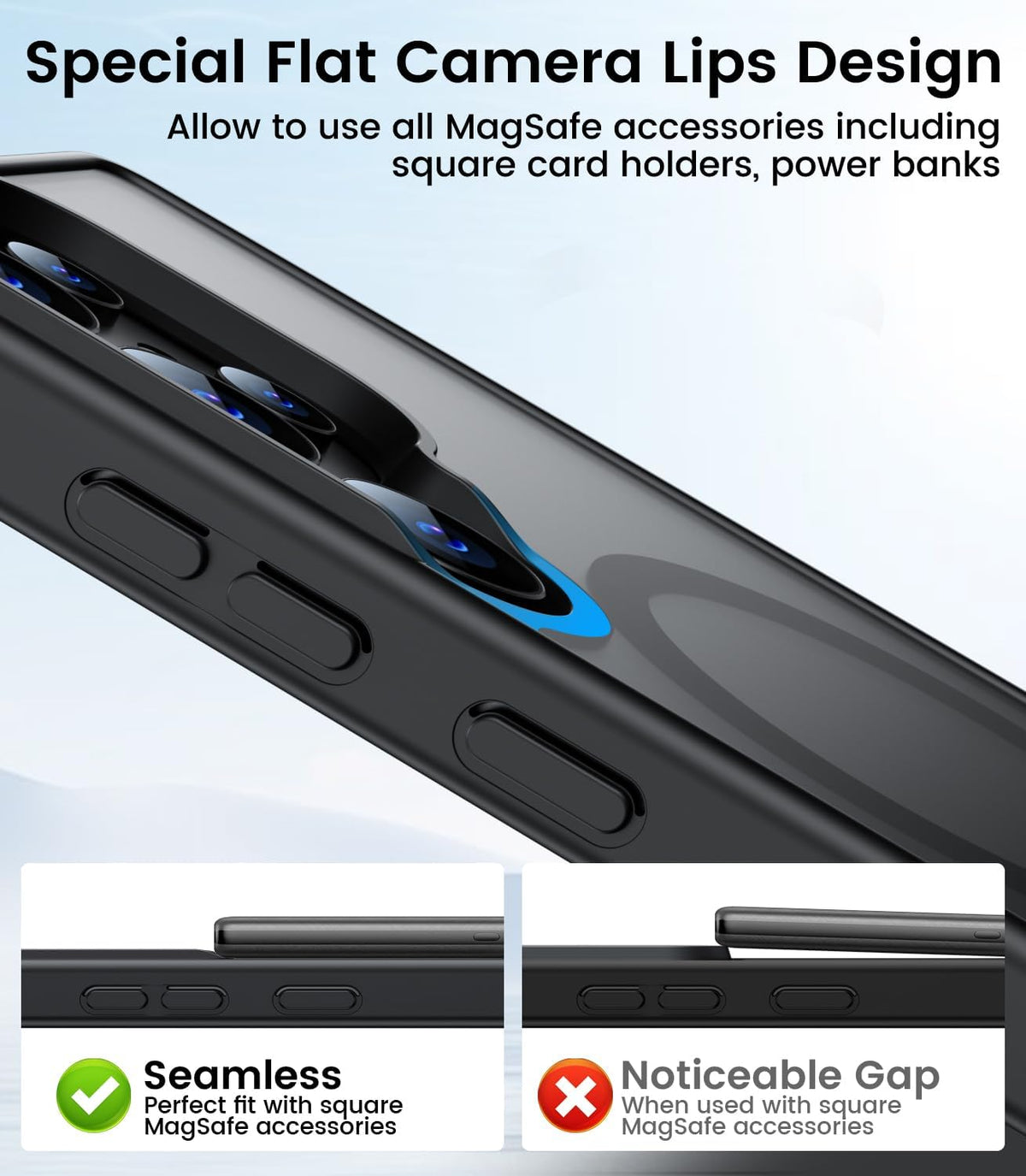 Matte Finish MagSafe Slim & Stylish Case for Samsung Galaxy S25 Ultra