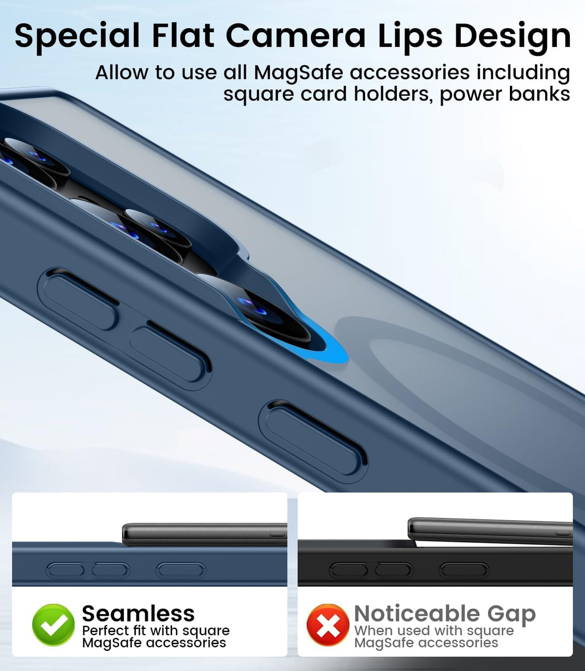 Matte Finish MagSafe Slim & Stylish Case for Samsung Galaxy S25 Ultra