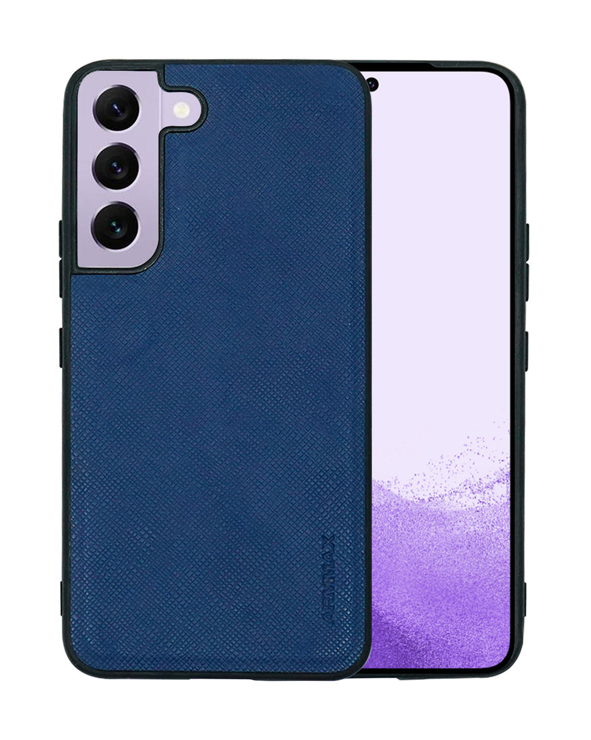 Premium Vintage Leather-Look Elegant Protection Case for Samsung S22