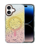 Gradient Glitter Sparkling MagSafe Compatible Protective Case for iPhone 16 Plus