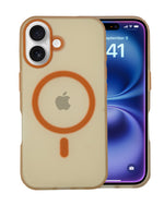 Frosted Translucent MagSafe Silicone Case for iPhone 16 Plus