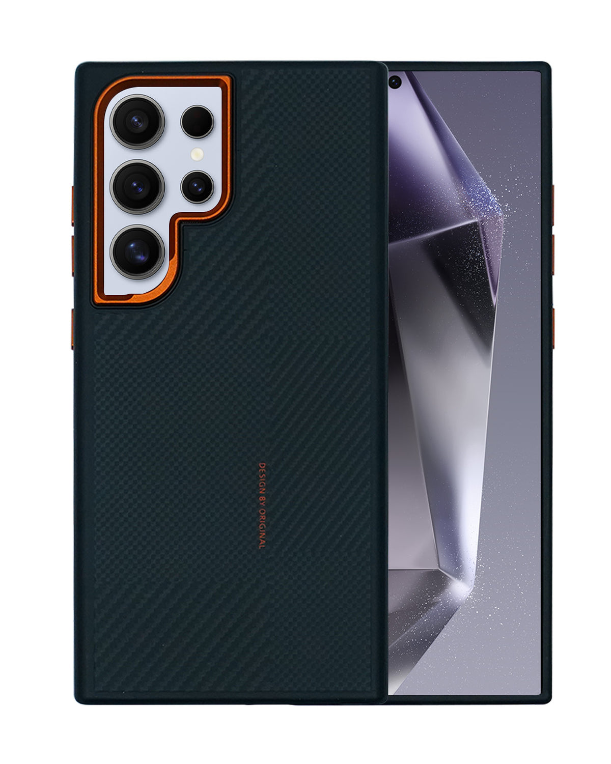 Stylish Matte Finish Carbon Fiber Kevlar Case for Samsung Galaxy S24 Ultra