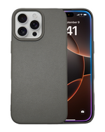 Luxury Leather Style Premium Silicone Elegant Case for iPhone 16 Pro Max
