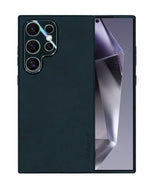 Soft Luxury Leather Case for Samsung S24 Ultra - Premium Back Cover with Slim Design and Precise Fit