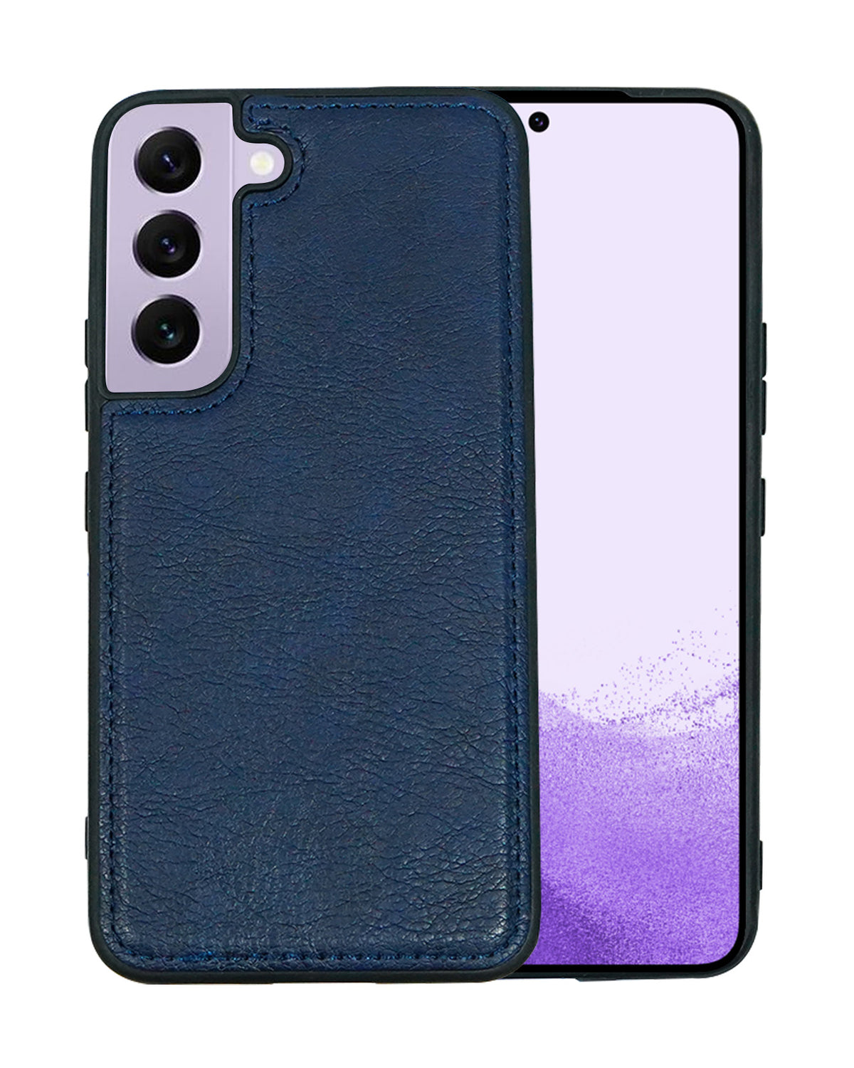 Premium Vintage Leather-Look Elegant Protection Case for Samsung S22