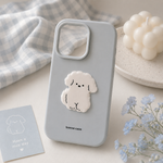 3D Puffy Puppy Matte Case