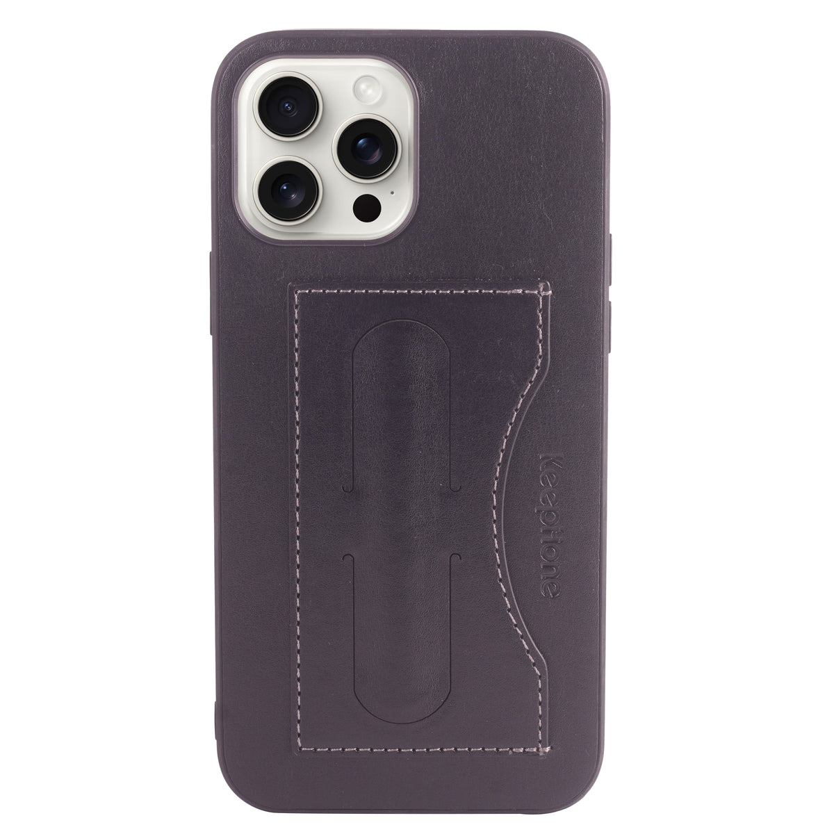 Smooth Leather Case With Card Holder Back Cover For iPhone 13 Pro Max