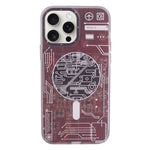 Futuristic Circuit Magsafe Wireless Cover For iPhone 13 Pro Max