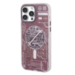 Futuristic Circuit Magsafe Wireless Cover For iPhone 13 Pro Max