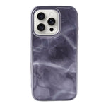Deep Sea Grey Marble Bold & Protective Design iPhone 16 Pro Case