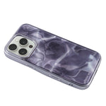 Deep Sea Grey Marble Bold & Protective Design iPhone 16 Pro Case