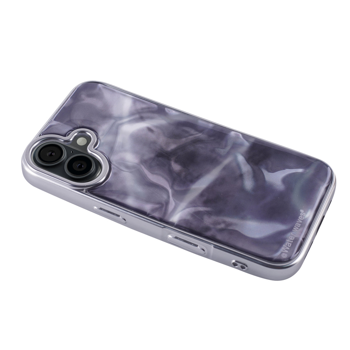Deep Sea Grey Marble Bold & Protective Design iPhone 16 Case