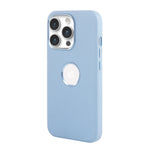 Vegan Leather Slim Logo View Classic Luxury Elegant Thin Protective Cover For iPhone 13 Pro