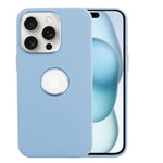 Vegan Leather Slim Logo View Classic Luxury Elegant Thin Protective Cover For iPhone 13 Pro