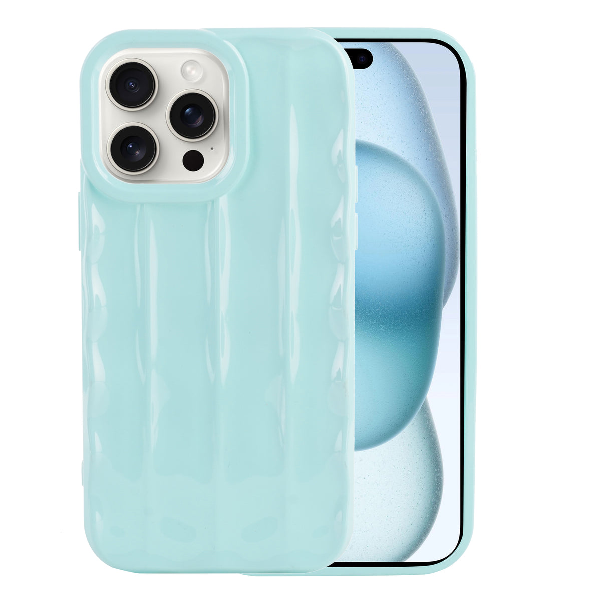 Puffer Lines Flexible Case For iPhone 14 Pro