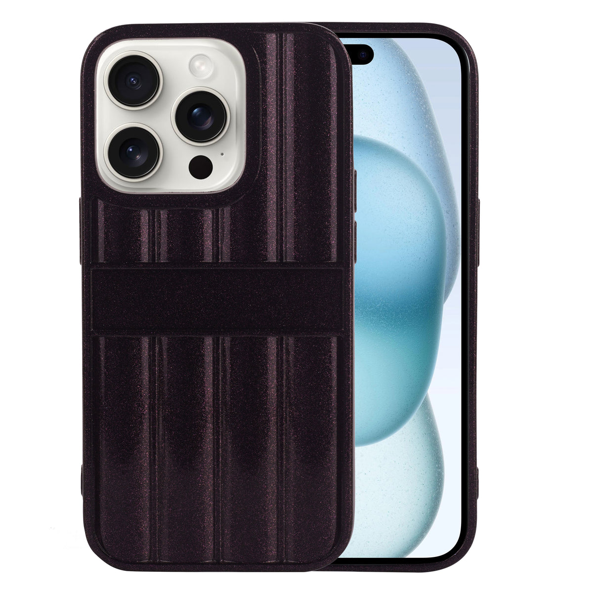 Shimmering Lines Flexible Case For iPhone 14 Pro