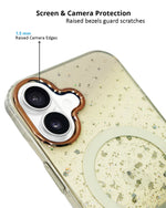 Gradient Glitter Sparkling MagSafe Compatible Protective Case for iPhone 16 Plus