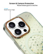 Gradient Glitter Sparkling MagSafe Compatible Protective Case for iPhone 16 Pro Max