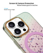 Gradient Glitter Sparkling MagSafe Compatible Protective Case for iPhone 16 Pro Max