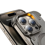 Heavy-Duty Metal Screw Armor Rotating Magnetic Ring Stand Case for Your iPhone