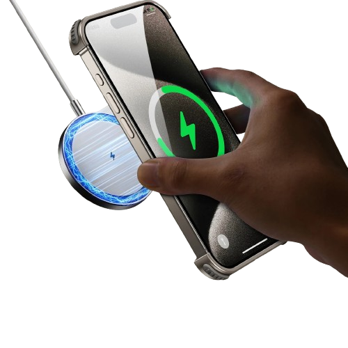 Heavy-Duty Metal Screw Armor Rotating Magnetic Ring Stand Case for Your iPhone