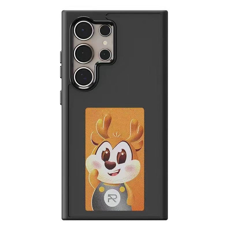 NFC Ink Screen Photo Change Case Protective Case for iPhone