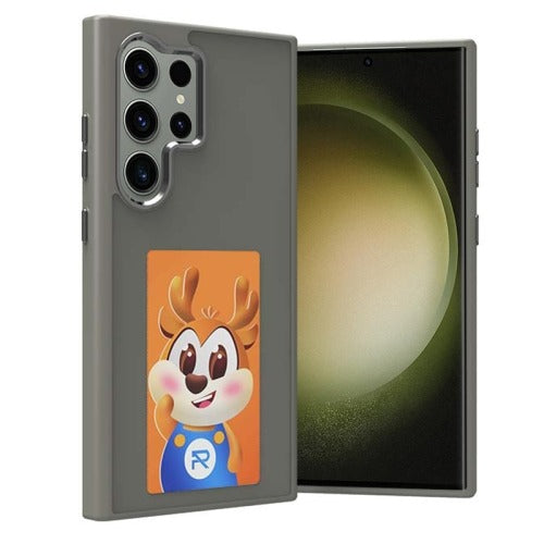 NFC Ink Screen Photo Change Case Protective Case for iPhone