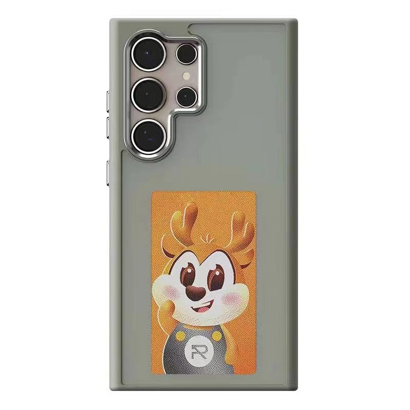 NFC Ink Screen Photo Change Case Protective Case for iPhone