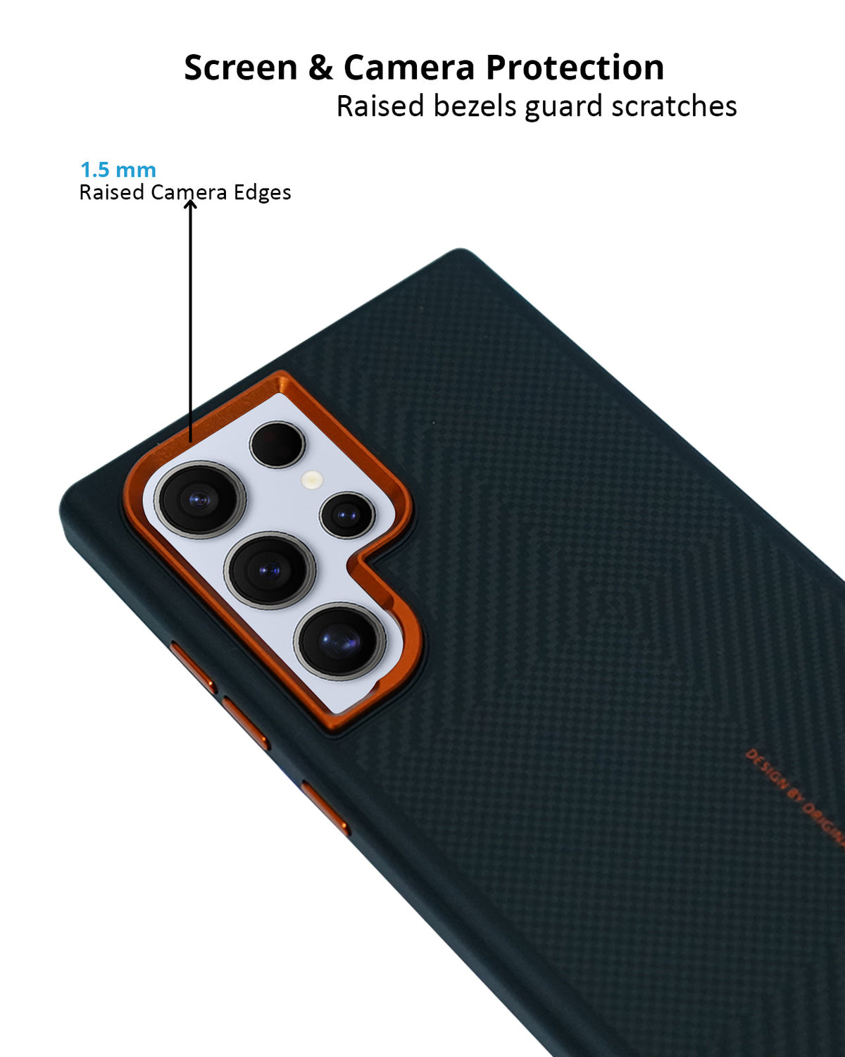 Stylish Matte Finish Carbon Fiber Kevlar Case for Samsung Galaxy S24 Ultra