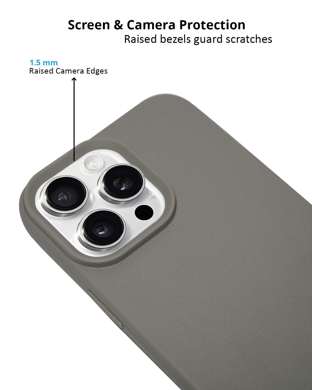 Luxury Leather Style Premium Silicone Elegant Case for iPhone 16 Pro Max