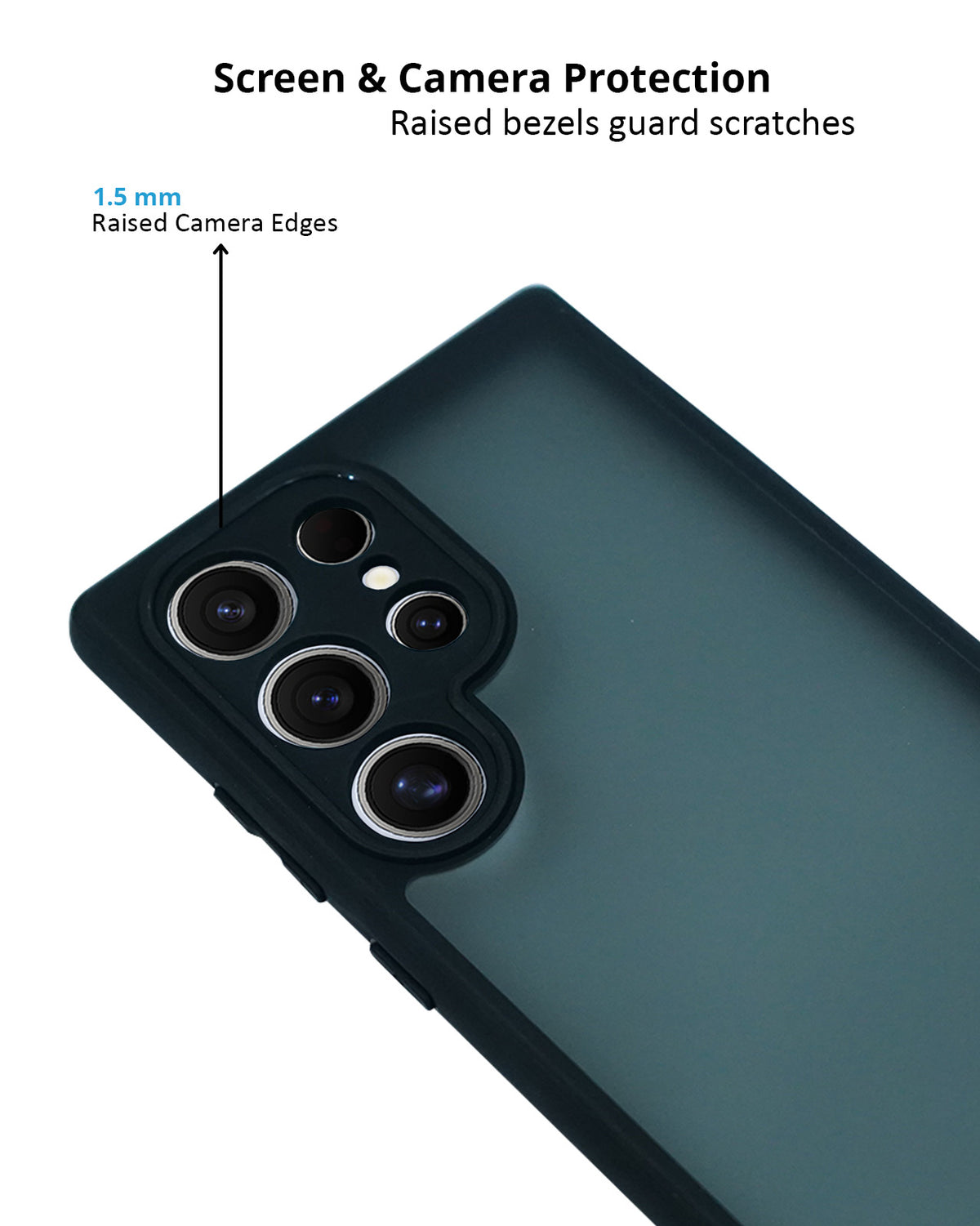 Matte Finish Sleek Protection with Enhanced Grip Case for Samsung Galaxy S24 Ultra