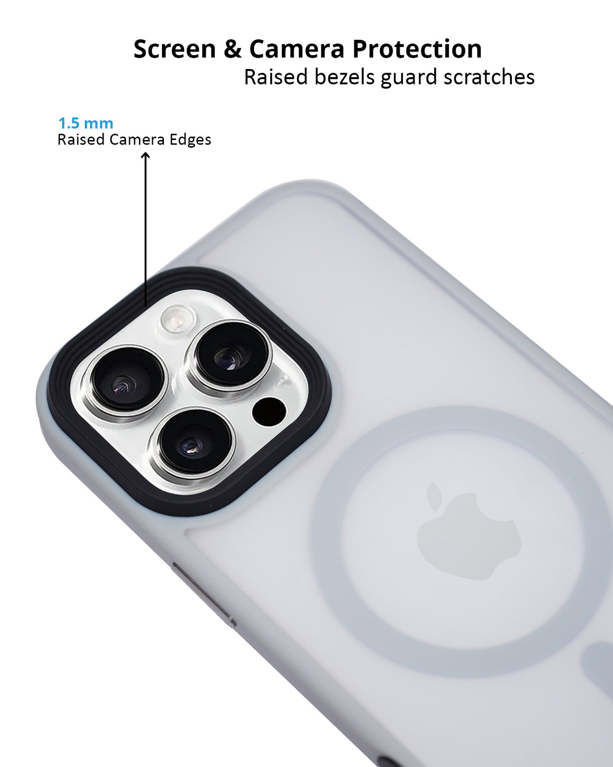 Ultimate Protection MagSafe Matt Transparent Case for iPhone 16 Pro Max