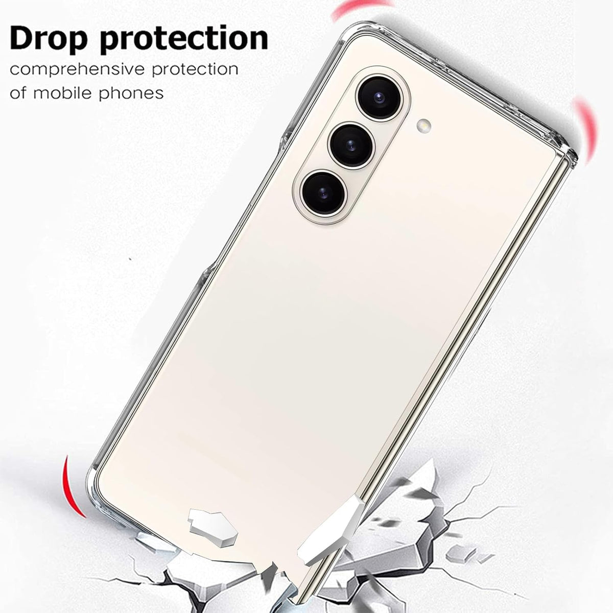Ultra-Clear Anti-Yellow Durable & Sleek Protection Slim Hard Case for Samsung Fold Series